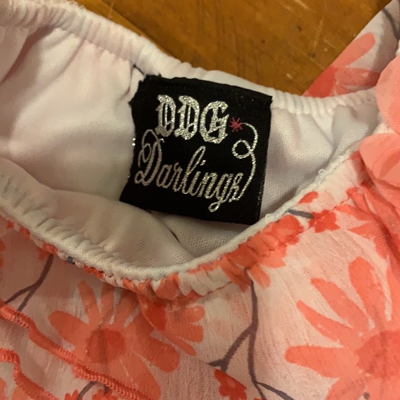 NWOT bubble dress with matching shorts - Picture 3 of 5